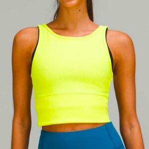 Lululemon Power Pivot Tank *Rib Highlight
Yellow New Without Tags